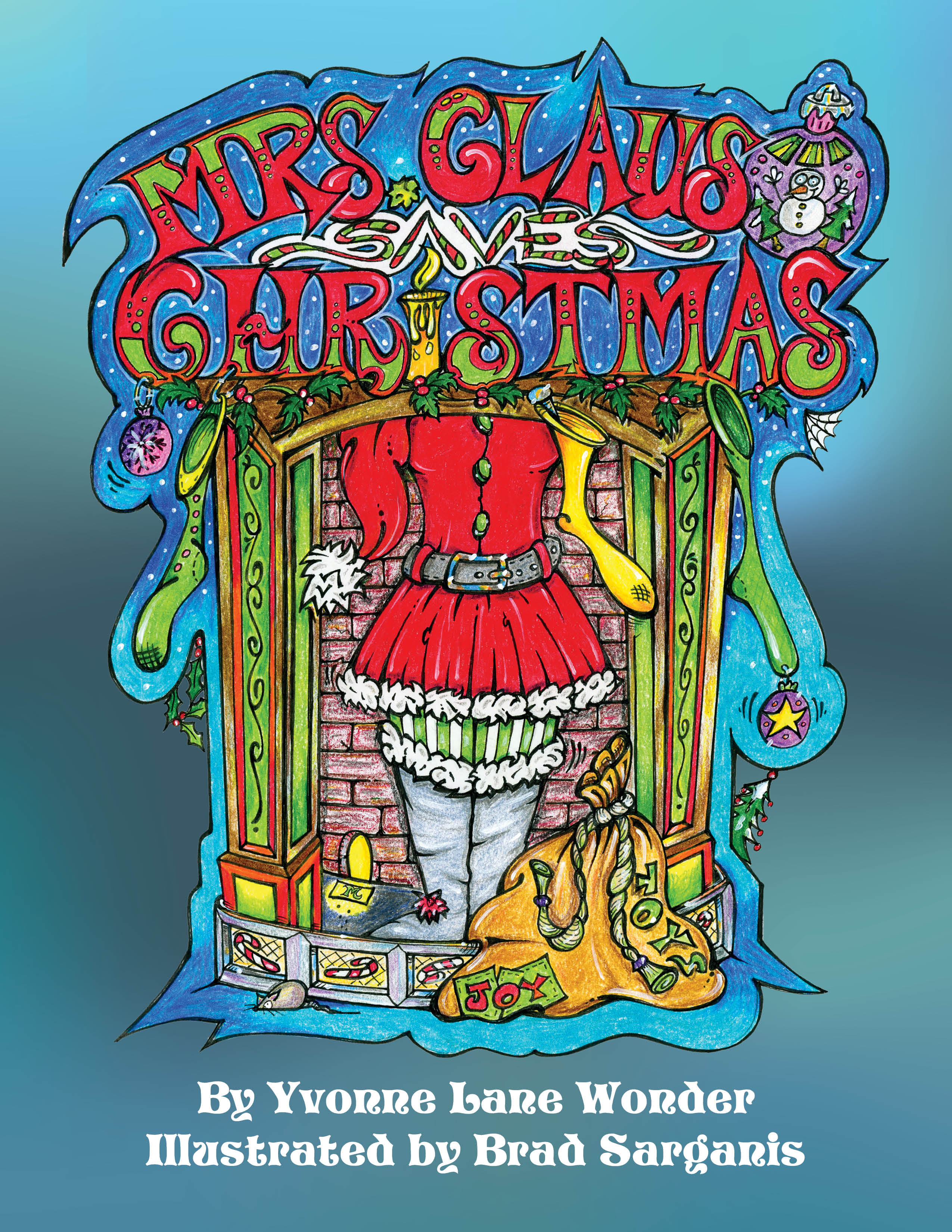Mrs. Claus Saves Christmas book cover.